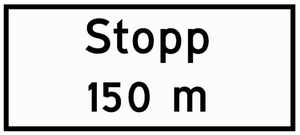 Forvarsling av stopp